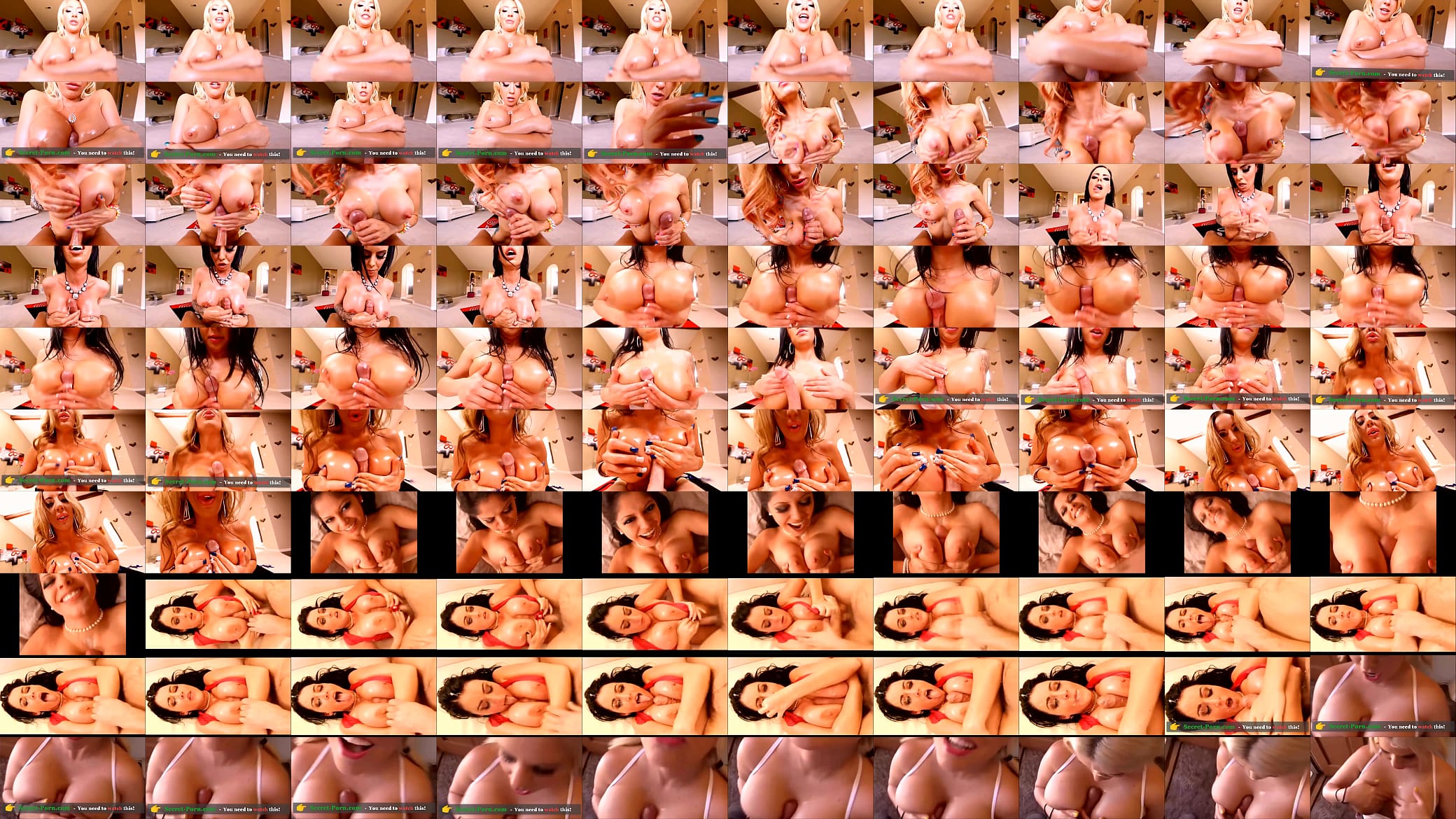 Cum between Boobs Compilation 预览图
