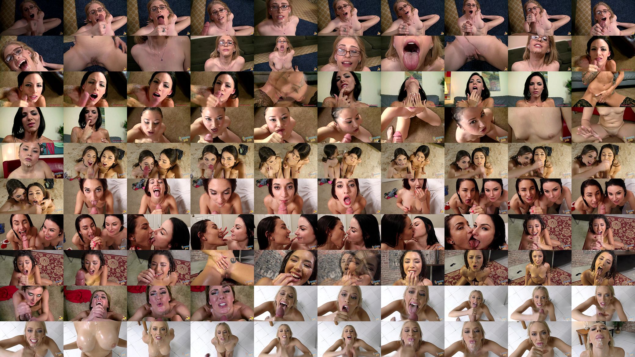 Facial Cumshot Compilation 预览图
