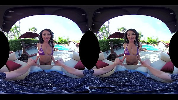 VRHUSH Christina Cinn fucked in POV outdoors