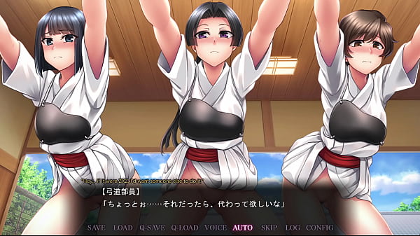 Download Video - Saimin Seishidou -Secret Lesson- Suzumura Kaho and Takanashi Shizuku Archery club route 4