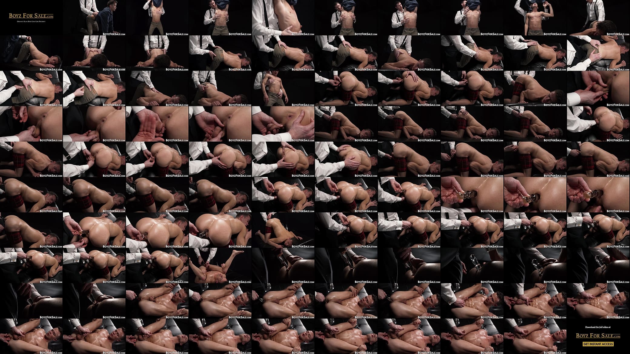 Perfect young sub toyed and fingered by dominant male 预览图