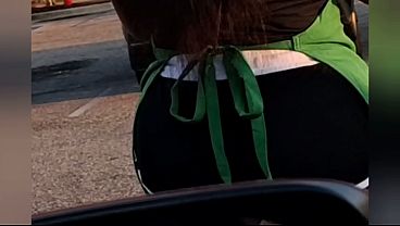 Starbucks employee came home with me to get fucked