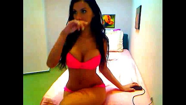 Extremely Hot Latina With Big Tits on a Cam