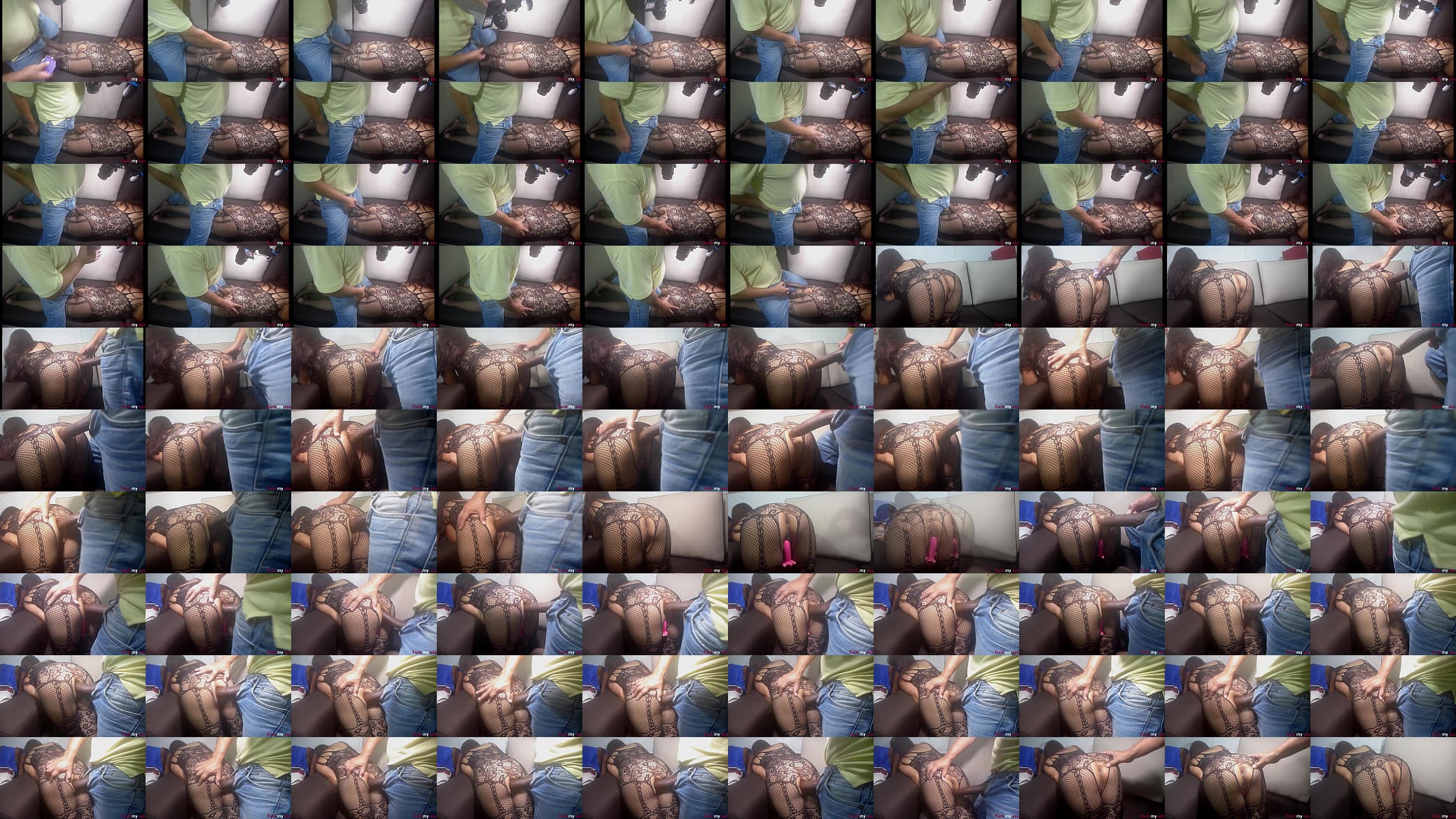 PUT IT UP IN MY ASS, IT HURTS BUT I LIKE IT, THIS HUGE BLACK DILDO WILL MAKE ME CUM 预览图