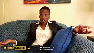 Download Video - Amateur Black Model RAMMED HARD By Big White Cock Pervy Tourist