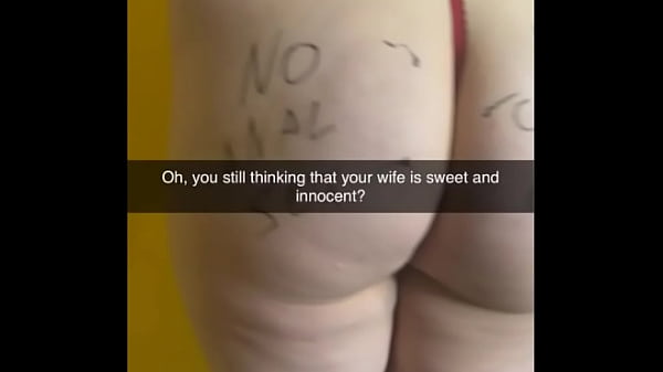 Shy chubby wife get turned into a corrupted  breeding bitch for creampies and gangbangs - Snapchat Cuckold Captions - Milky Mari