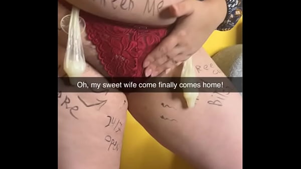Shy chubby wife get turned into a corrupted  breeding bitch for creampies and gangbangs - Snapchat Cuckold Captions - Milky Mari