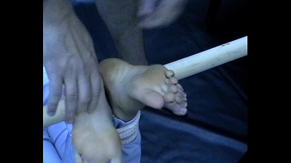 Foot tickling girl