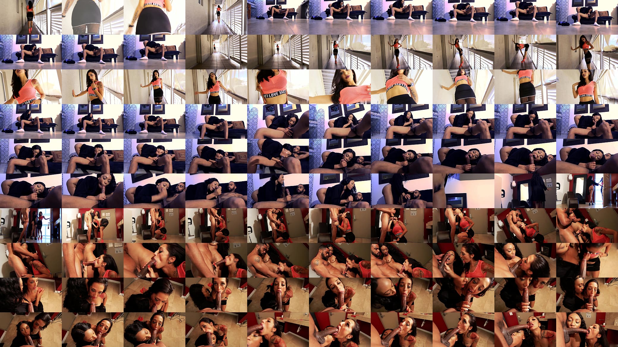 SHARING IS CARING - JAYLA FOXX SHARES HER HUSBAND SHUGE COCK WITH LATINA 预览图