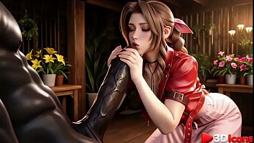 Aerith Gainsborough loves getting fucked by a huge black cock [AI]