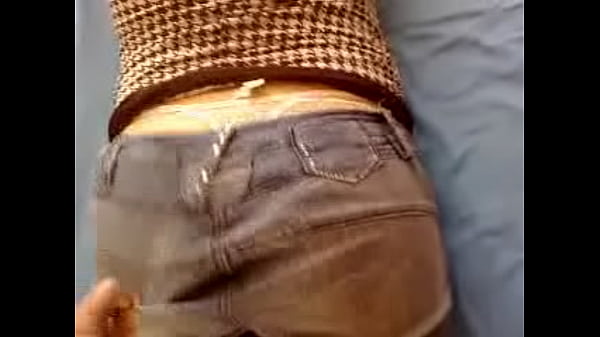 with jeans and a very sexy thong