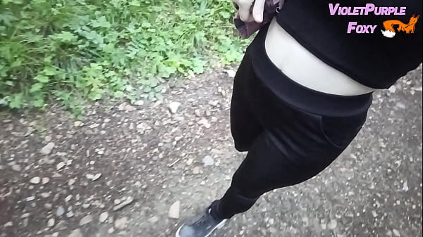 Risky Solo Public Nudity in the Forest