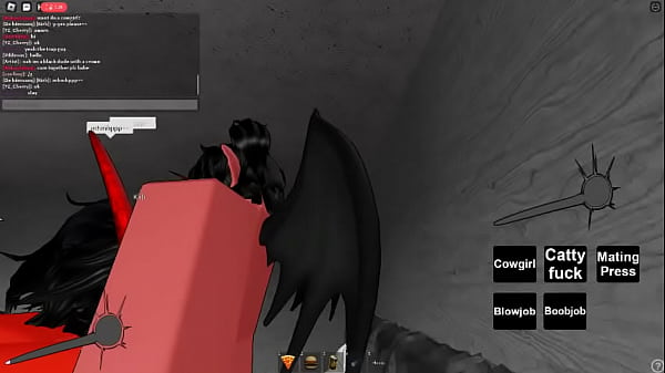 Roblox: demoniaca trans se folla a una demonia guarrilla
