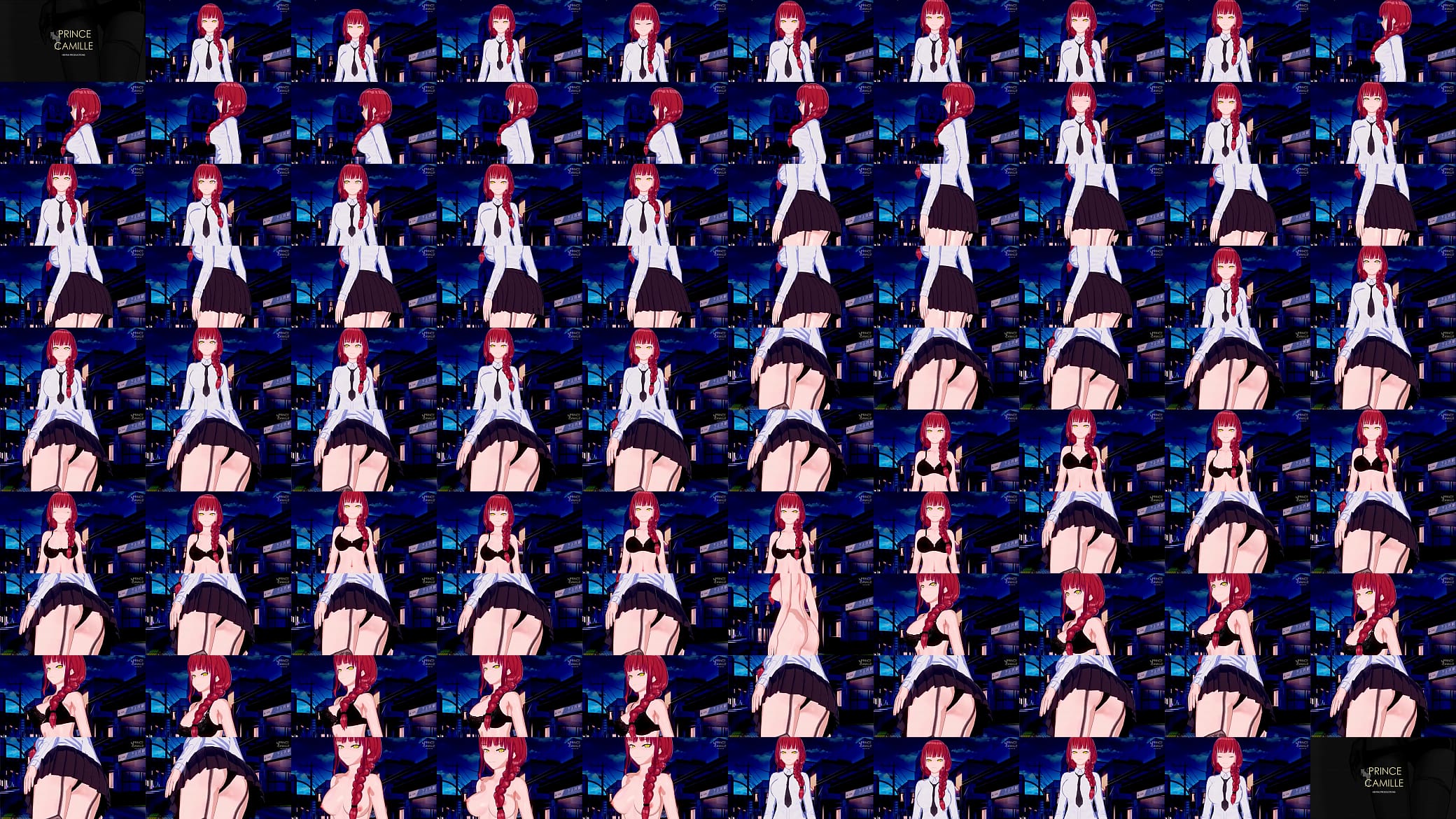 MAKIMA BOUNCING BOOBS CHAINSAW MAN 预览图