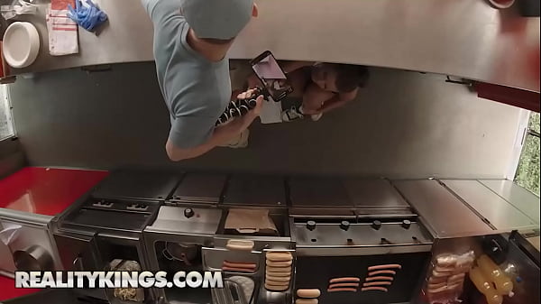 Horny Lady Lyne Sucks Sam's Cock Then Gets His Meat Inside Her Tight Pussy - Reality Kings