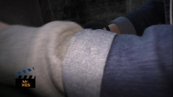 Blonde Outdoor Waterfall Blowjob Almost Caught