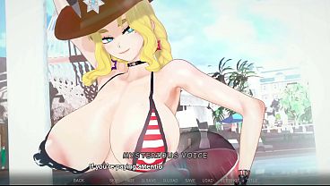married milf w big perfect tits rides young guy cowgirl ntr d anime sex scene from hentai game bunny hero works part time 