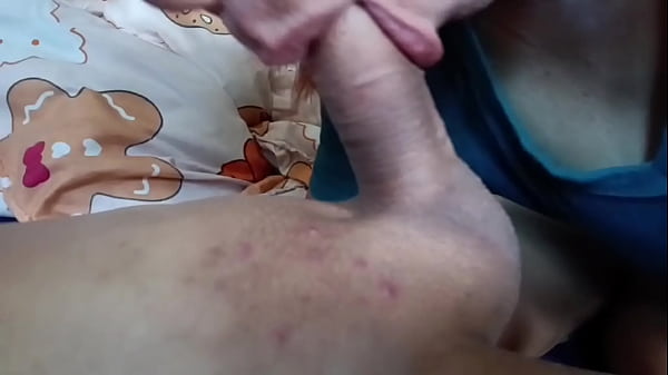 Painful blowjob with whipping