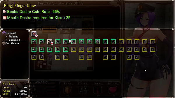 Karryn's Prison Level 1 Turning into a slut