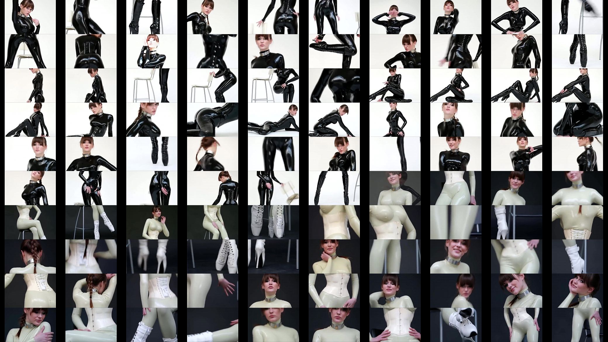 latex girl dancing 预览图