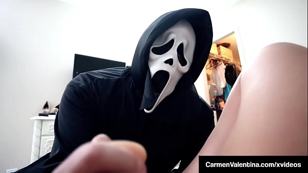 Halloween Stalker Fucks Carmen Valentina! Scary!