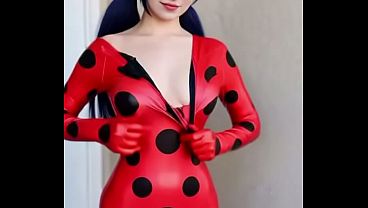 Lady Bug Cosplay AI