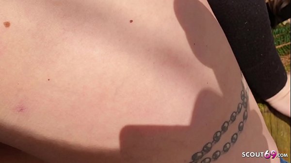 German BBW Teen Holly Talk to Public Fuck after Uni