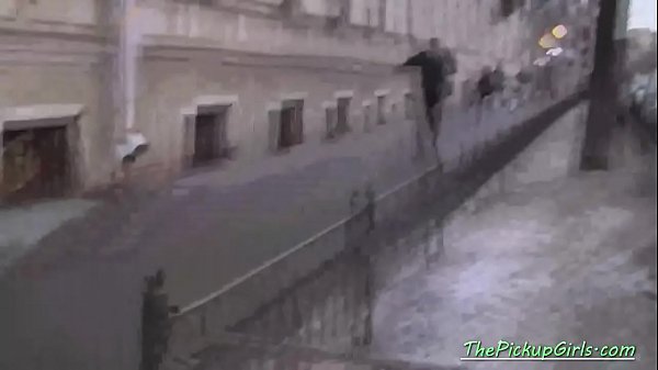 Russian Slut Picked Up and Fucked