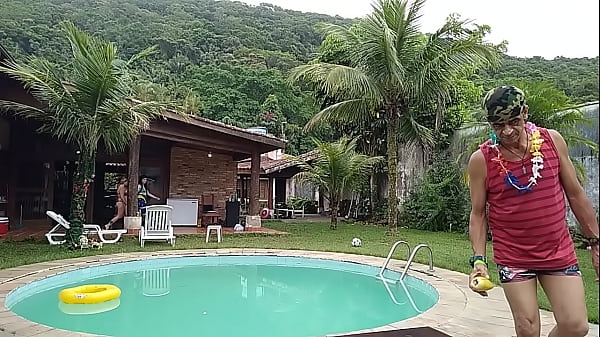 Mansion sex with Snow White actress Mike in Brazil complete on red