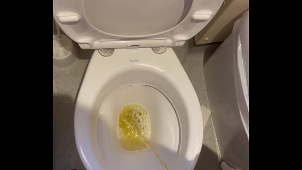 Pissing in bathroom