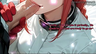 Your Doctor Makima is checking on your massive cock's health (Sex JOI)