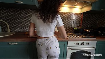 Stepmom Was Cooking Dinner...She Tried to Resist