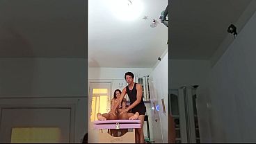 Pamela's friend got a hard-on and went down on Nicoly's pussy: real, no-limits debauchery!