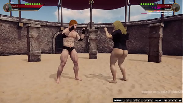 Vilkor VS Rachel (Naked Fighter 3D)