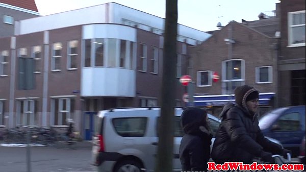 Dutch prostitute cummed on in holland