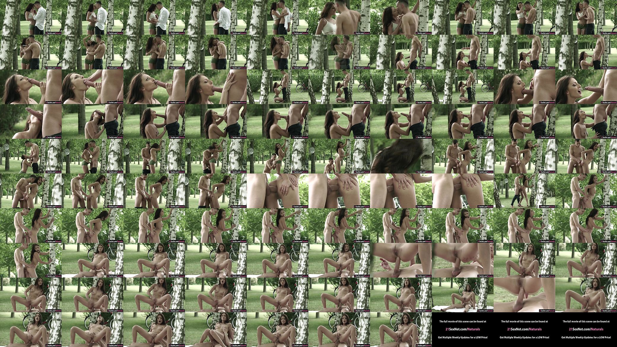 Czech brunette Katy Rose give blowjob and is analed outdoors 预览图