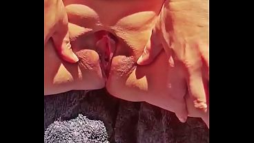 Maturemons, horny mature displays super close up wide open cunt .