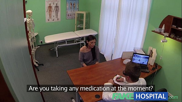 FakeHospital Hidden cameras catch patient using massage tool for an orgasm