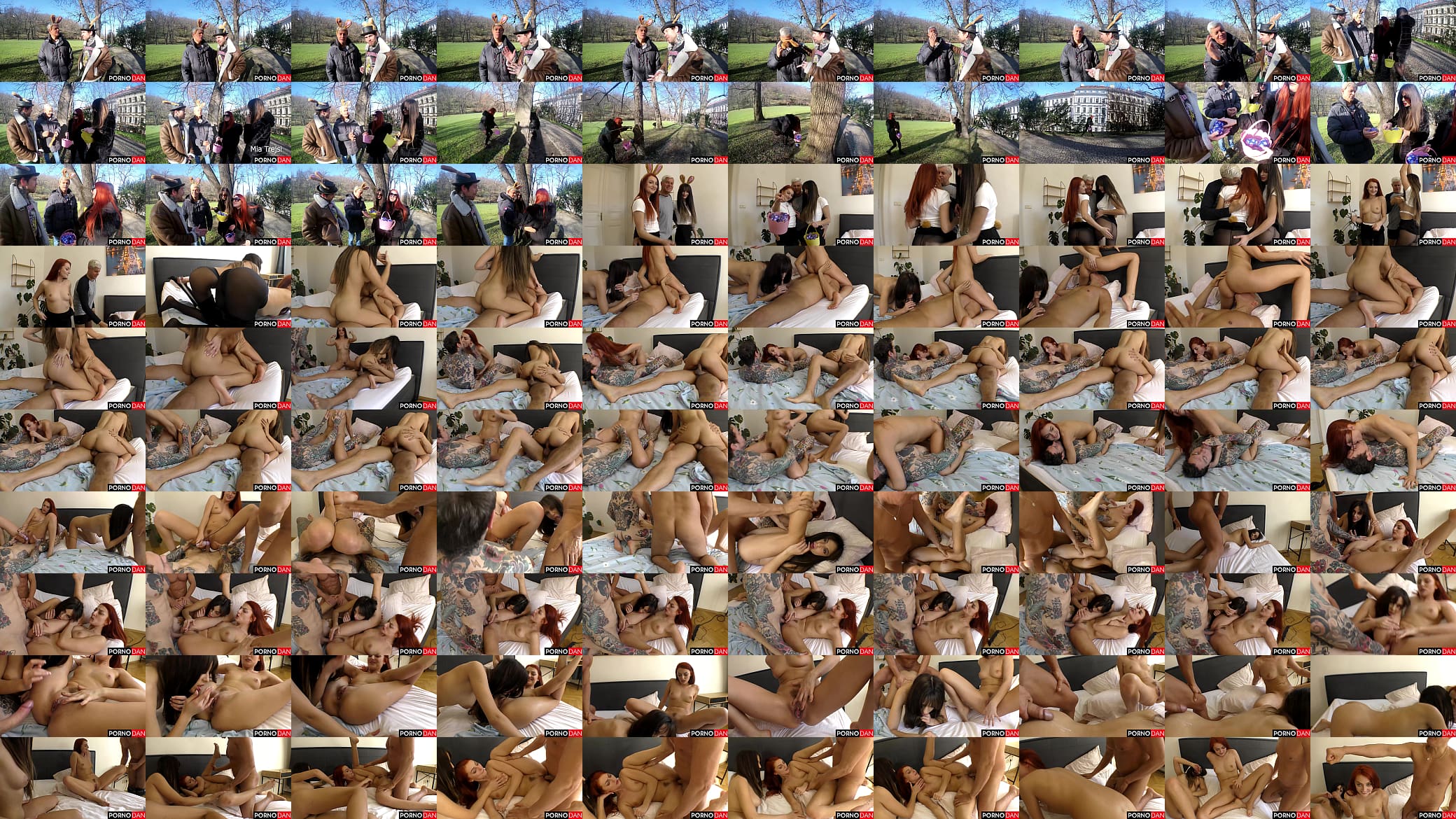 Mia Trejsi&rsquo;s Pussy Cracked Open By Dicks Like Easter Egg In Orgy! 预览图