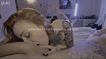 The all-natural redhead starts her day in the best way possible—sucking a cock until it’s rock-hard, before riding it...