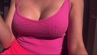 Italian Big Tits Milf Artemisia Love Solo Smoking Slow motion sesh