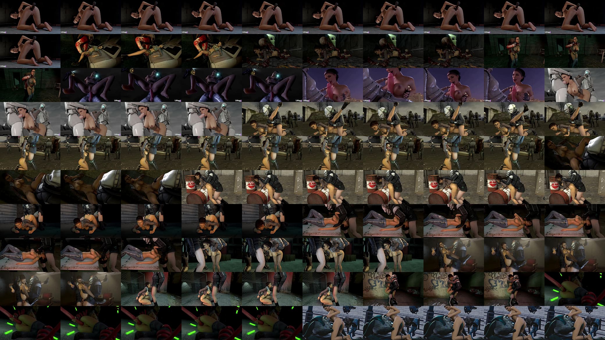 HL2 Alyx Vance Compilation 预览图