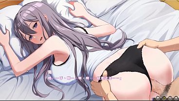 Hentai Game – Happiness Double Room - Elegant Silver Milf Rocks Cowgirl, Moans Hard Doggystyle - Free Mode