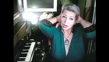 Dangerous intimate games with nipples, pussy and mouth of his beloved slut wife, exposed to the public))