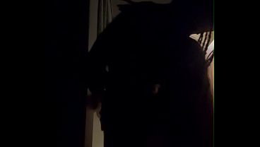 white slut sucking bbc while husband at work