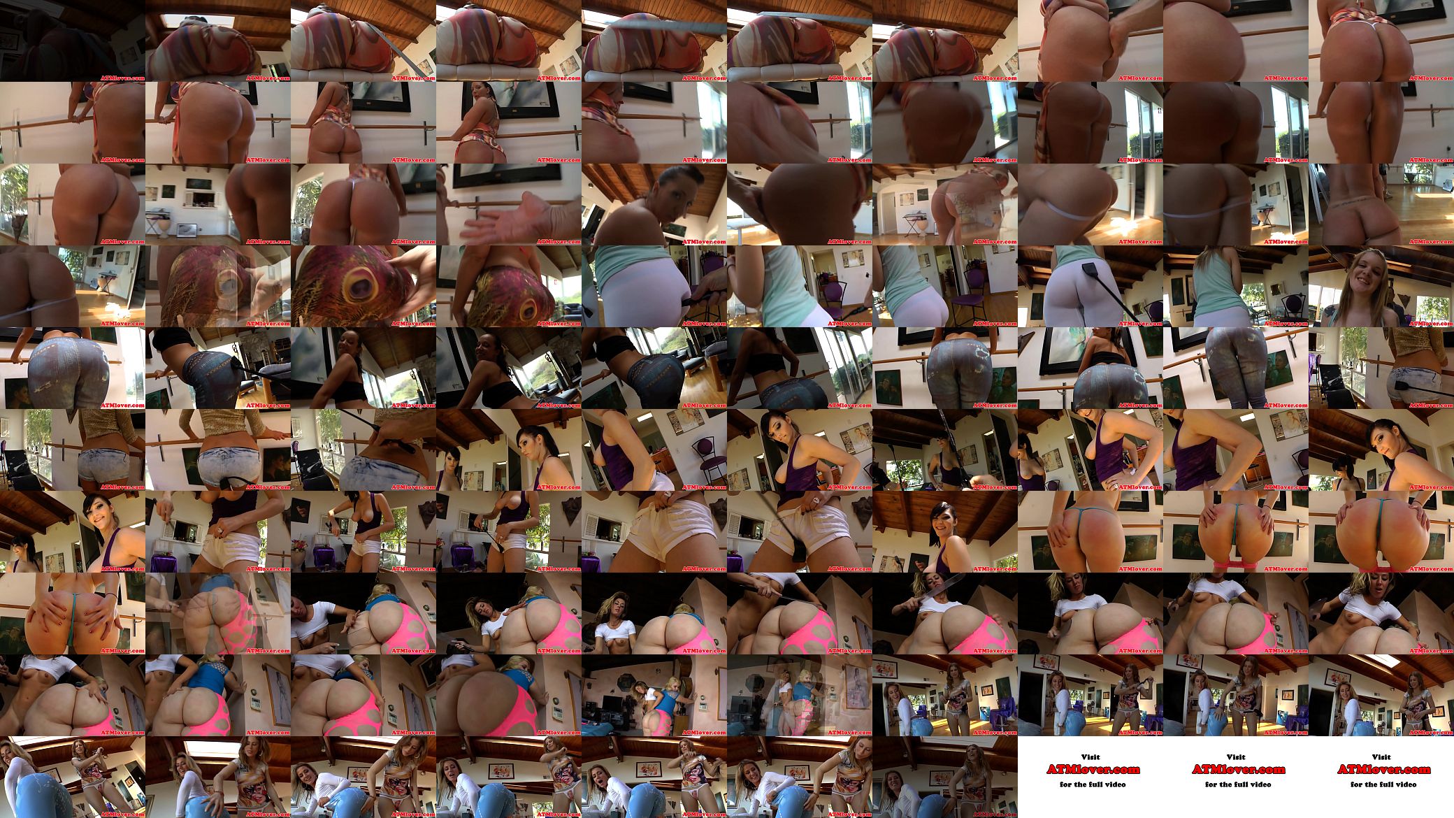Bigass babes spanking and flogging each other 预览图