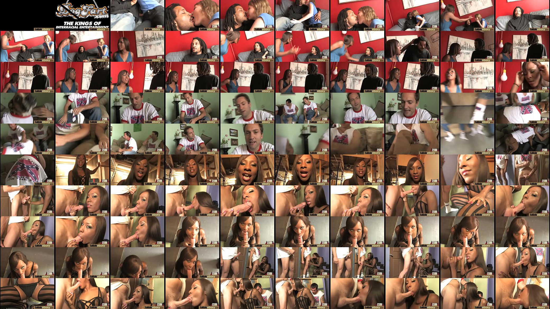 Black girl sucks many white cocks in redneck group 11 预览图