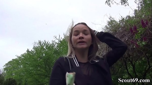 German Scout - Skinny Tattoo Teen Monika Seduce to Fuck Hard