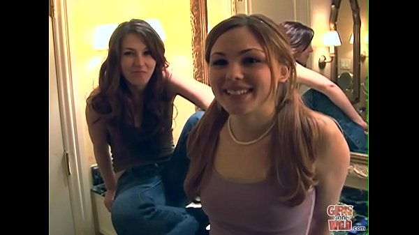 GIRLS GONE WILD - Two Young Lesbian Friends Licking Each Other In The Shower