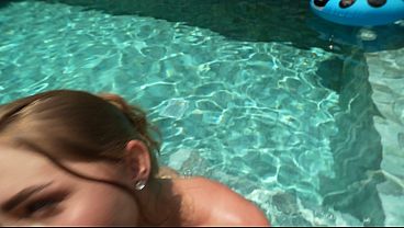 I couldn't hold back my cum with such a sexy stepsister. I came right inside her and all over her ass.